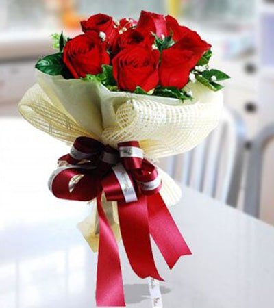 Lovely Seduction Red Roses Bouquet