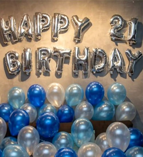 Happy Birthday Balloons Arrangement