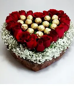 ENTACTING ROSES AND CHOCOLATES...